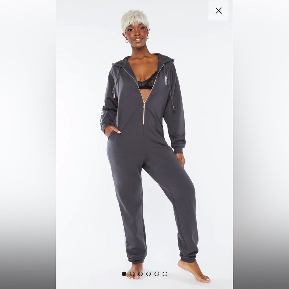 Forever Savage Showgirl Hooded Onesie Jumpsuit